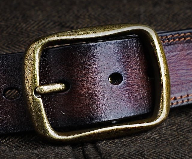 Brown Pin Buckle Belt