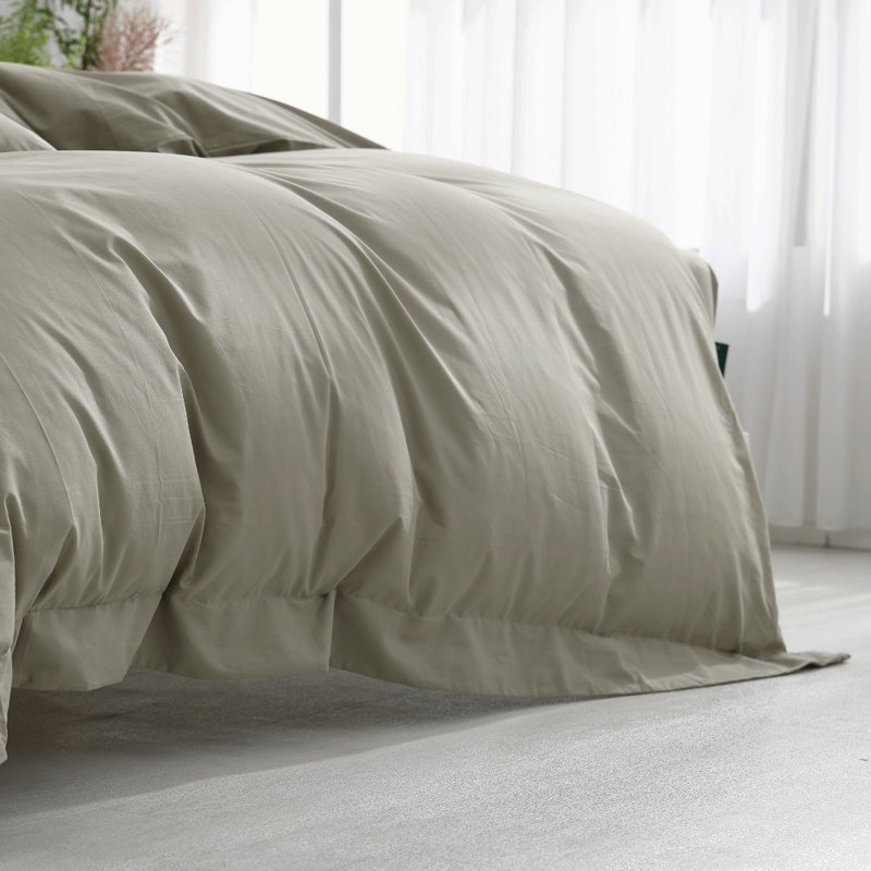 Good Relationship HAOKUANXI | Mossy Forest-Soft Long Fiber Cotton Quilt Cover - เครื่องนอน - วัสดุอีโค สีเขียว