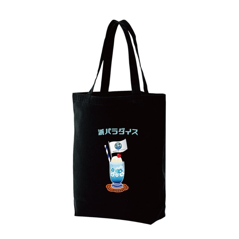 【夏日清涼散冊】 kuroi-T X Rangerハス| 寬底肩背帆布包 - 手提包/手提袋 - 棉．麻 