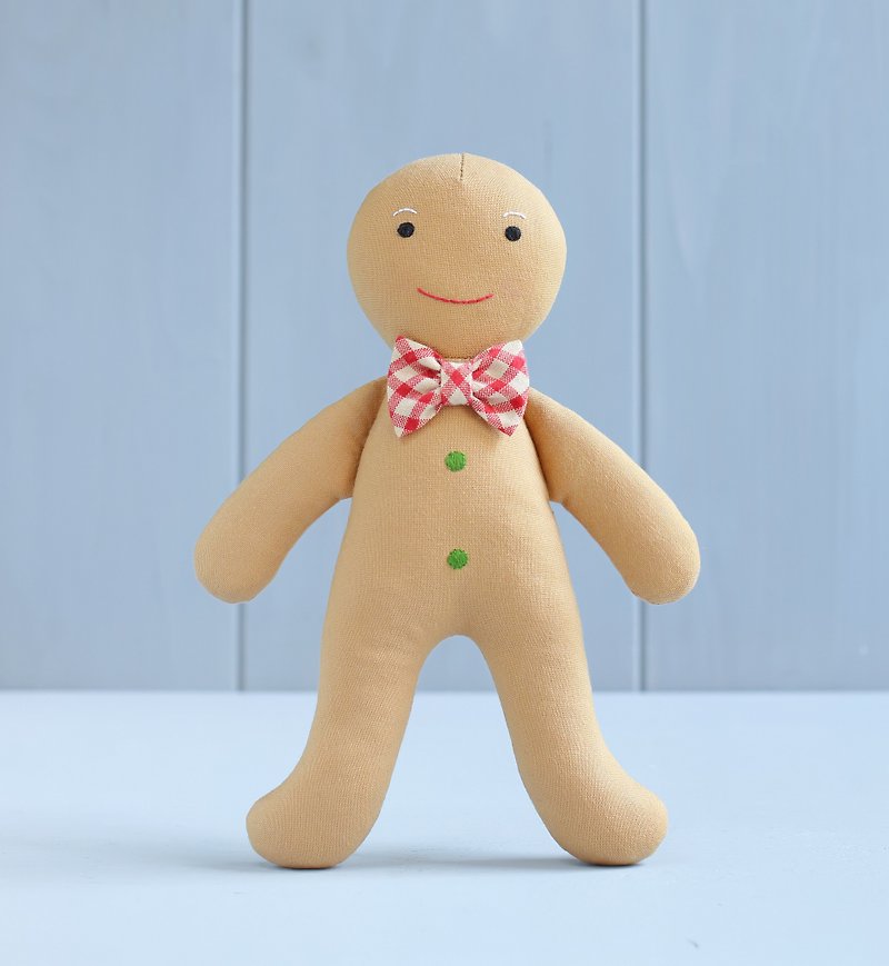 PDF Gingerbread Man Doll Sewing Pattern - 手工藝教學/工具書 - 其他材質 
