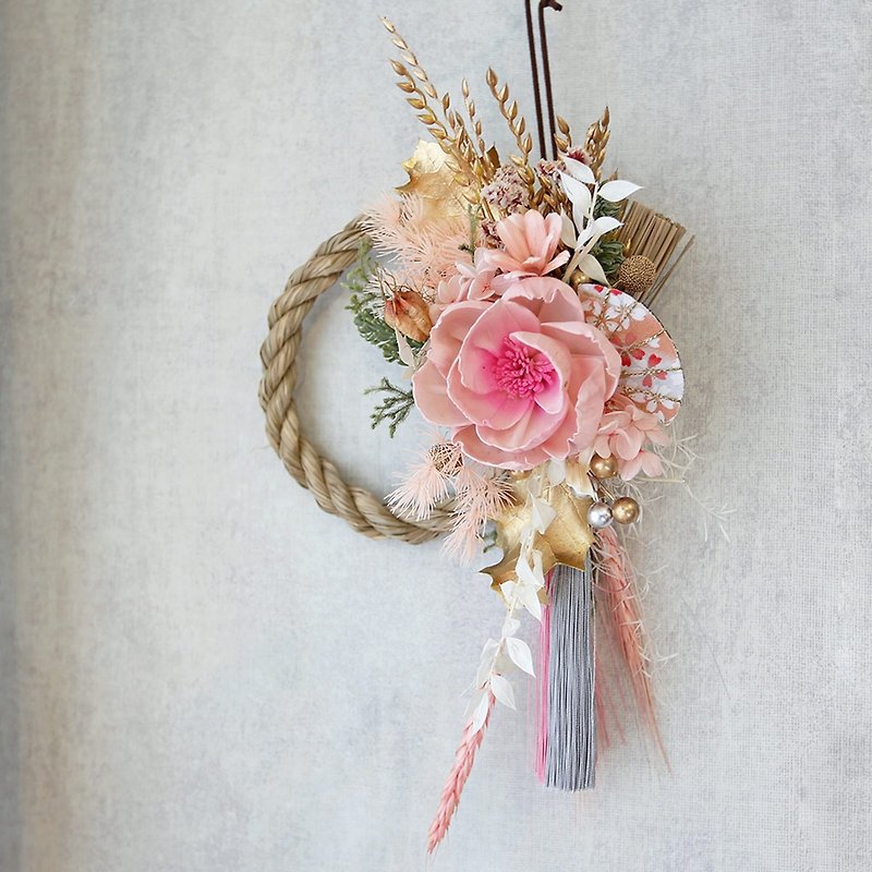 WR17 New Year Ornaments/New Year Notes and Rope Praying Ornaments - Dried Flowers & Bouquets - Plants & Flowers 