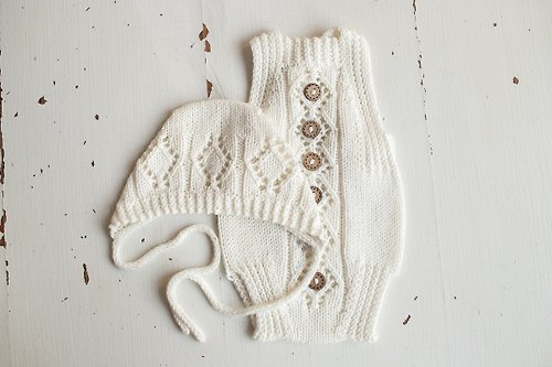 Divaprops White bodysuit for newborns:the perfect outfit for a baby