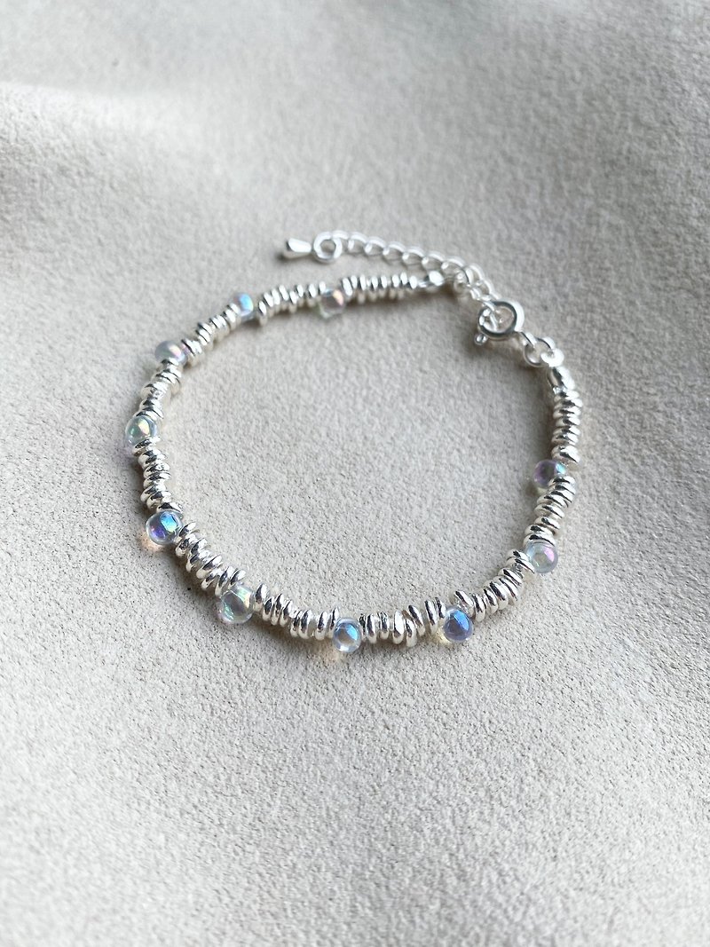 / Mermaid Tears/ S925 Sterling Silver Bracelet - Bracelets - Sterling Silver Silver