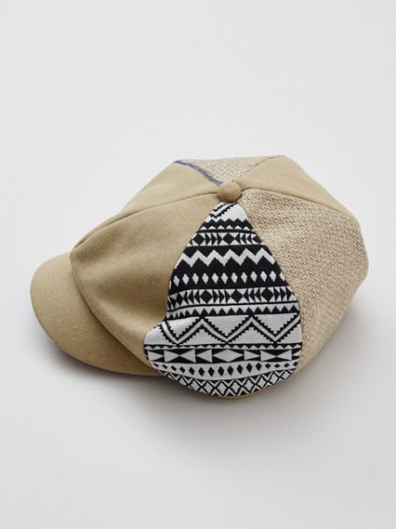Pre-ordered new stitching beret (three colors) JTKP8104 - อื่นๆ - วัสดุอื่นๆ 