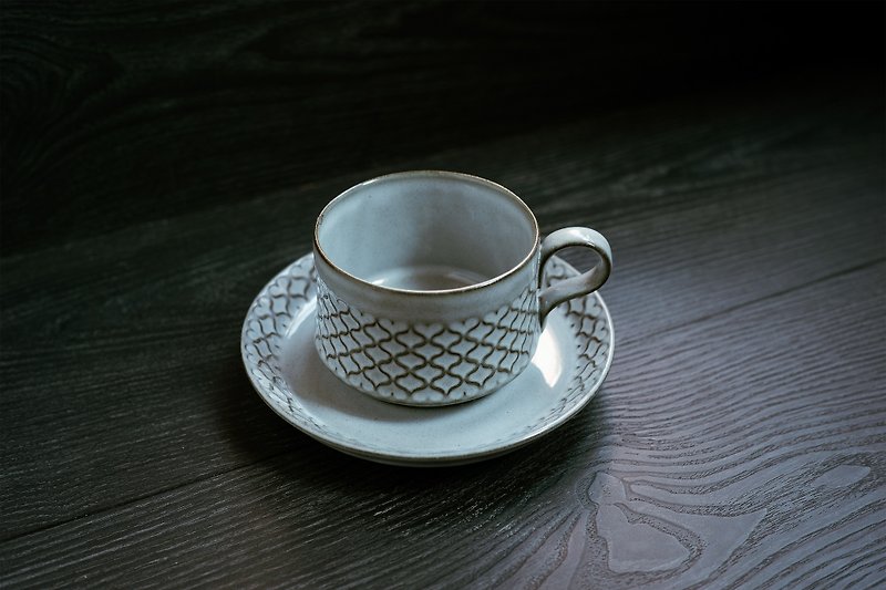 予約購入済みコーディアルシリーズアンティークハートコーヒーカップ/ Jens Quistgaard design - マグカップ - その他の素材 グレー