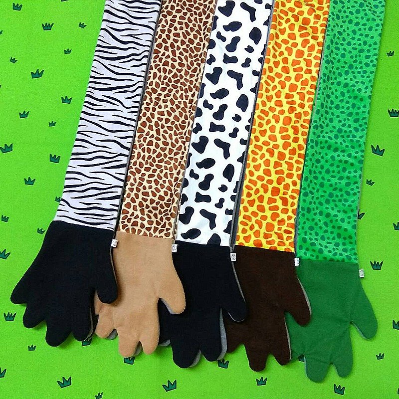 Mr.WEN - Gloves scarf - ผ้าพันคอ - ผ้าฝ้าย/ผ้าลินิน หลากหลายสี