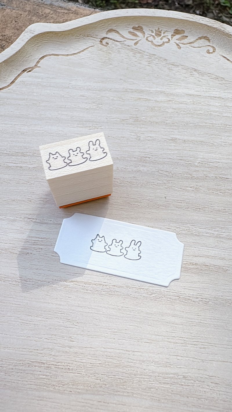 ちいさなぬいぐるみ1220 - 印章/印台 - 橡膠 