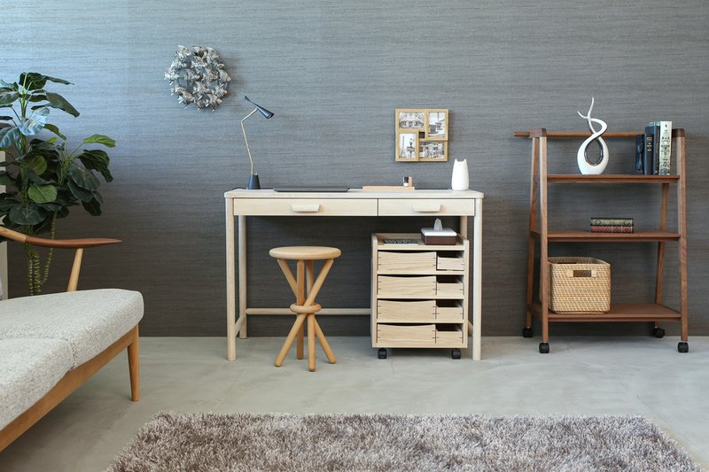 Ki Kobo Living Desk - โต๊ะอาหาร - ไม้ สีนำ้ตาล