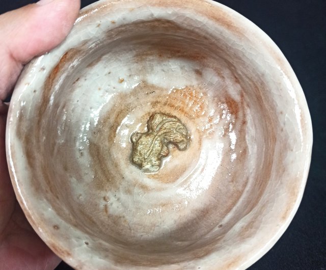 茶碗、手描きの胎児、日本の戦国時代の幻想碑文、石田三成の夢