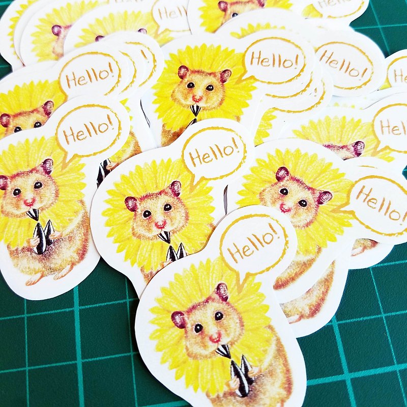 Little hamster sticker pack - Stickers - Paper Multicolor