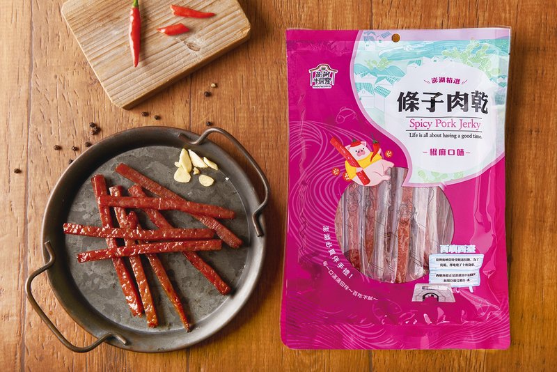 【Penghu Cow Shit Cave】 Jerky with slivers 180g - Dried Meat & Pork Floss - Other Materials 