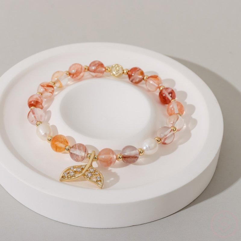 Heinenfer | crystal bracelet - สร้อยข้อมือ - คริสตัล สีแดง