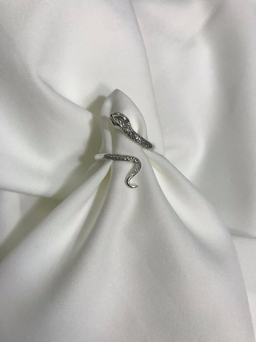 茱莉工藝所Julie Workshop Serpent純銀 蛇型纏繞戒
