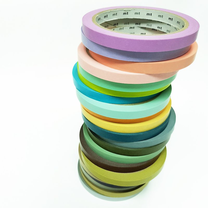 mt Sealer Masking Tape (MTSEA001 - MTSEA022) - Washi Tape - Paper Multicolor