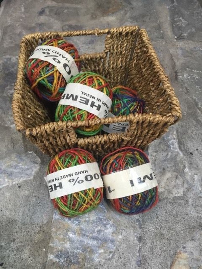 ✬ colors rope line ✬ (do not pick colors do not pick random models shipping) - Knitting, Embroidery, Felted Wool & Sewing - Cotton & Hemp Multicolor
