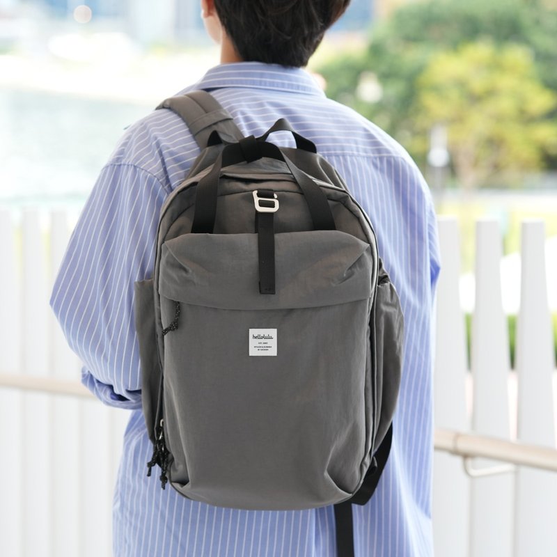 【新品】校園背包 | CADAN 多功能日常背包 (石墨灰) - 背囊/背包 - 尼龍 灰色