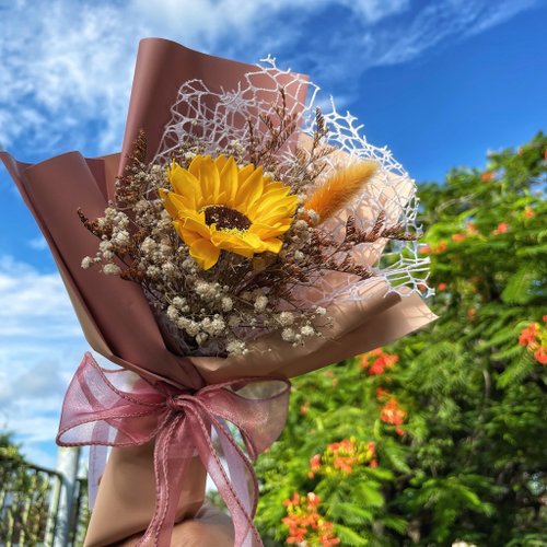 Hey Bonnie 芸格花藝 向陽祝福 太陽向日葵乾燥花束