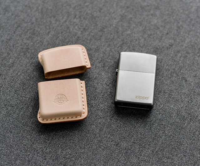 One leather one leather ZIPPO original creative personality leather ja -  Shop oneleather Other - Pinkoi
