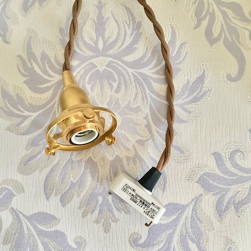 Pendant cord B type 100cm change (additional purchase) - Lighting - Other Materials Brown