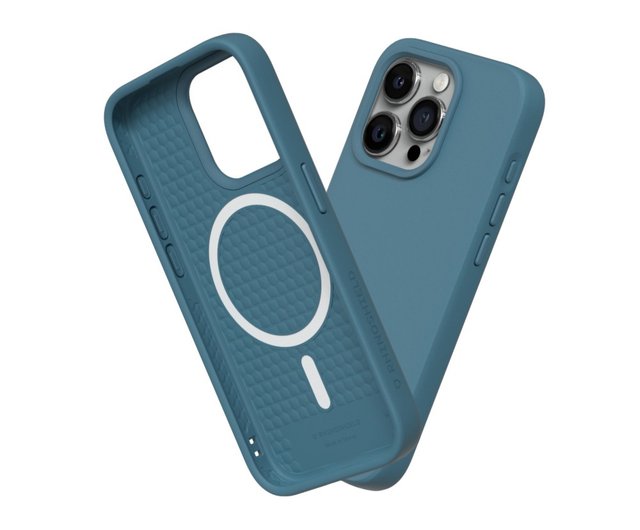 SolidSuit(MagSafe対応)超磁性フォンケース/ディープシーブルー
