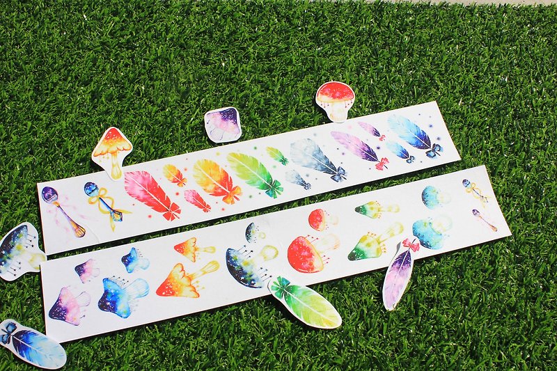 Planet - Washi Tape - Paper Multicolor
