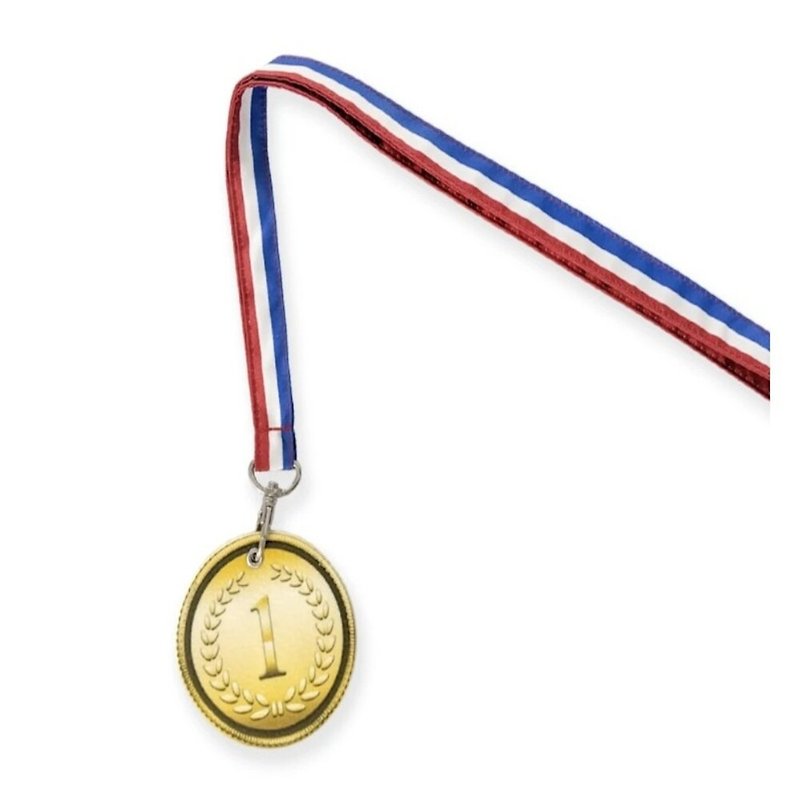 金メダル証明書ケース 1 個 + ストラップ - パスケース - ポリエステル 多色