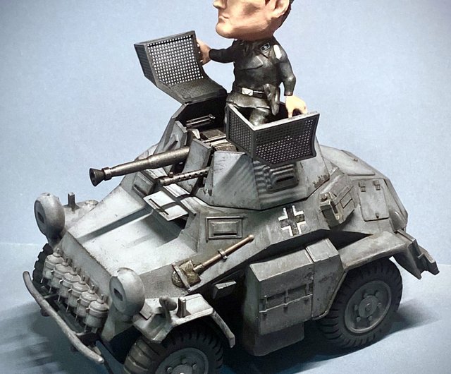 ドイツ4輪装甲偵察車 Sd.Kfz.222 北アフリカ戦線 (プラモデル