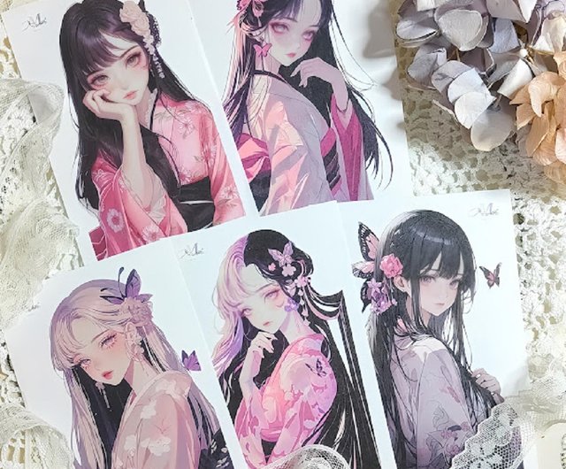 イラスト風 キッチン・日用品・その他 人物ステッカー 装飾ステッカー