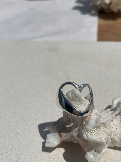 シルバー ハート型 リング シルバーハートリング｜リング｜ノジェス 公式オンラインストア