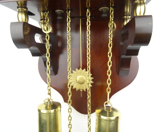 アンティーク ヴィンテージ オランダ 壁掛け時計 Warmink Wuba