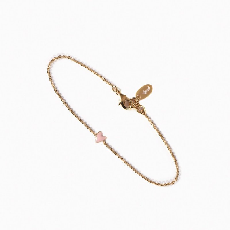 Titlee - Grant Bracelet Pink - Bracelets - Copper & Brass Pink