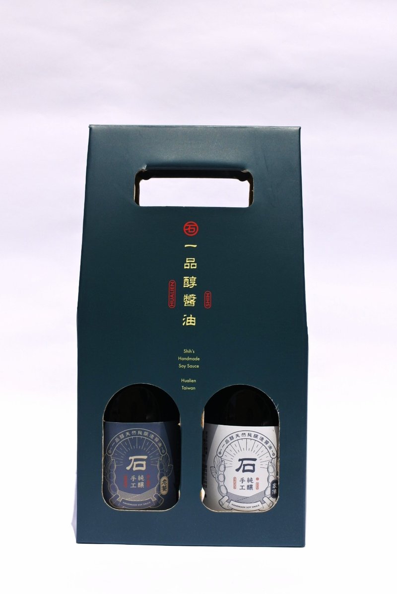 Yipinchun mini soy sauce gift box - Sauces & Condiments - Glass Blue