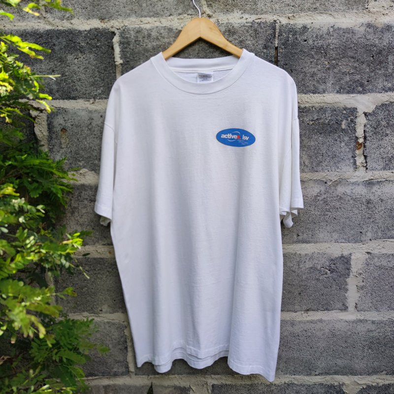 ビンテージ 90 年代 T シャツ Microsoft Windows Active X ISV T シャツ サイズ XL - Tシャツ メンズ - コットン・麻 ホワイト