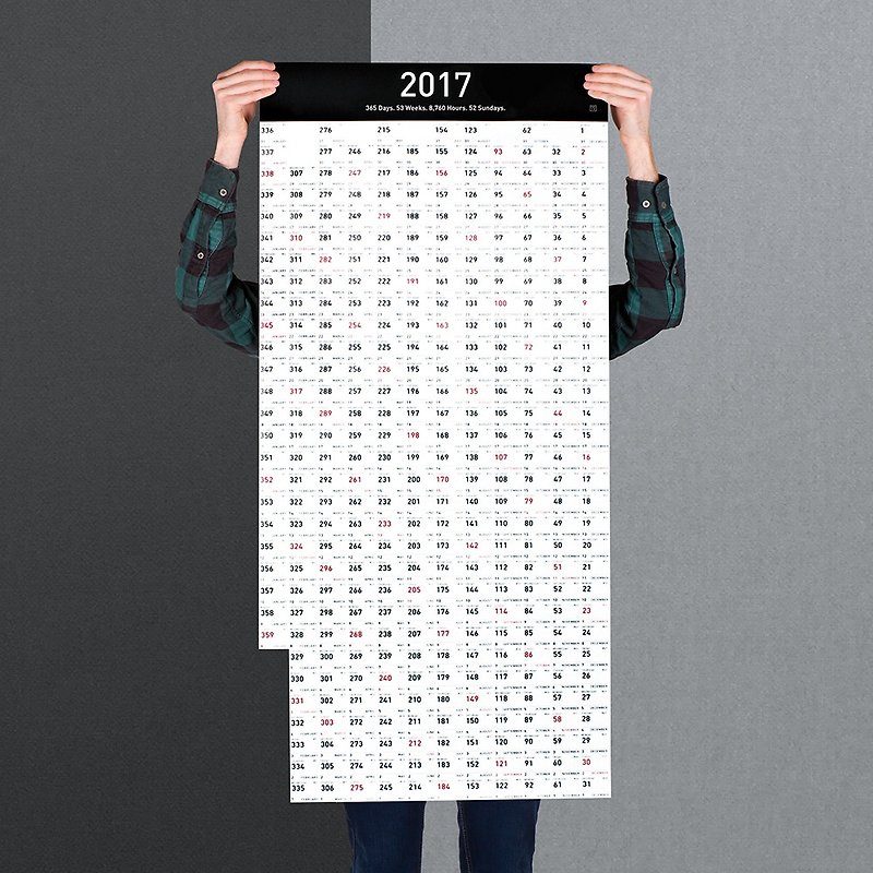 DOIY2017 carpe diem calendar - Calendars - Paper White