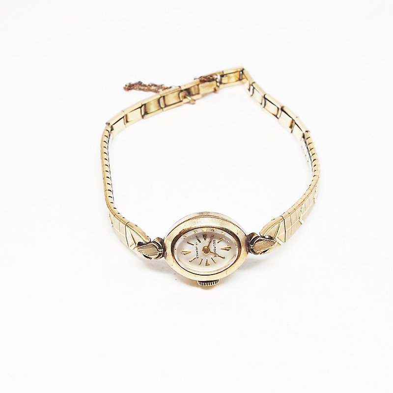 1960s' BELFORTE 瑞士品牌機械錶 鍍金10K - 女錶 - 其他金屬 金色