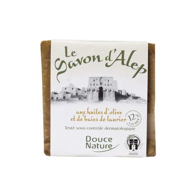 Douce Nature Aleppo Laurel Oil Ancient Soap 12% 200g - สบู่ - วัสดุอื่นๆ 