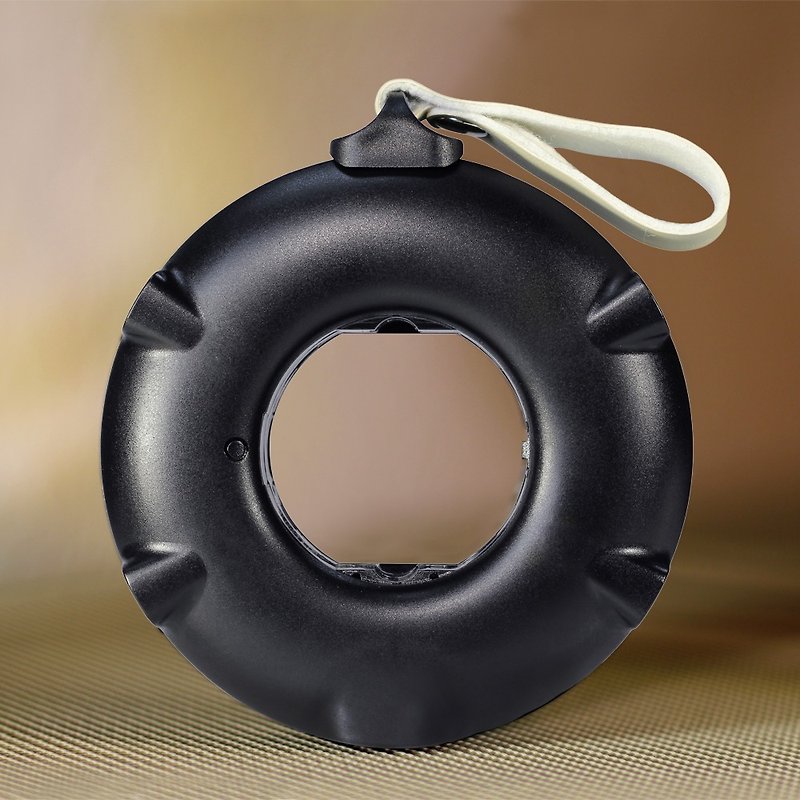 Power Donut / Bagel 圓形排插(單入) | 完美旅行充電座 - 行動電源/充電線 - 塑膠 黑色