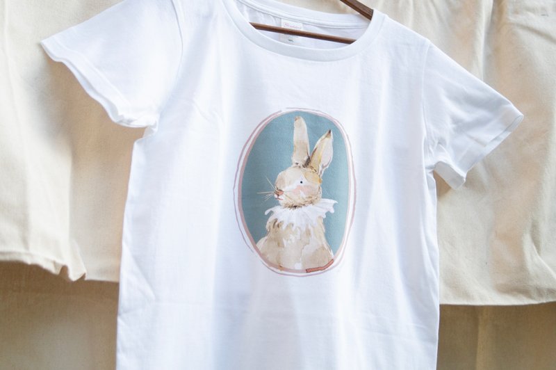 Bunny girl version T-shirt - เสื้อยืดผู้หญิง - ผ้าฝ้าย/ผ้าลินิน 