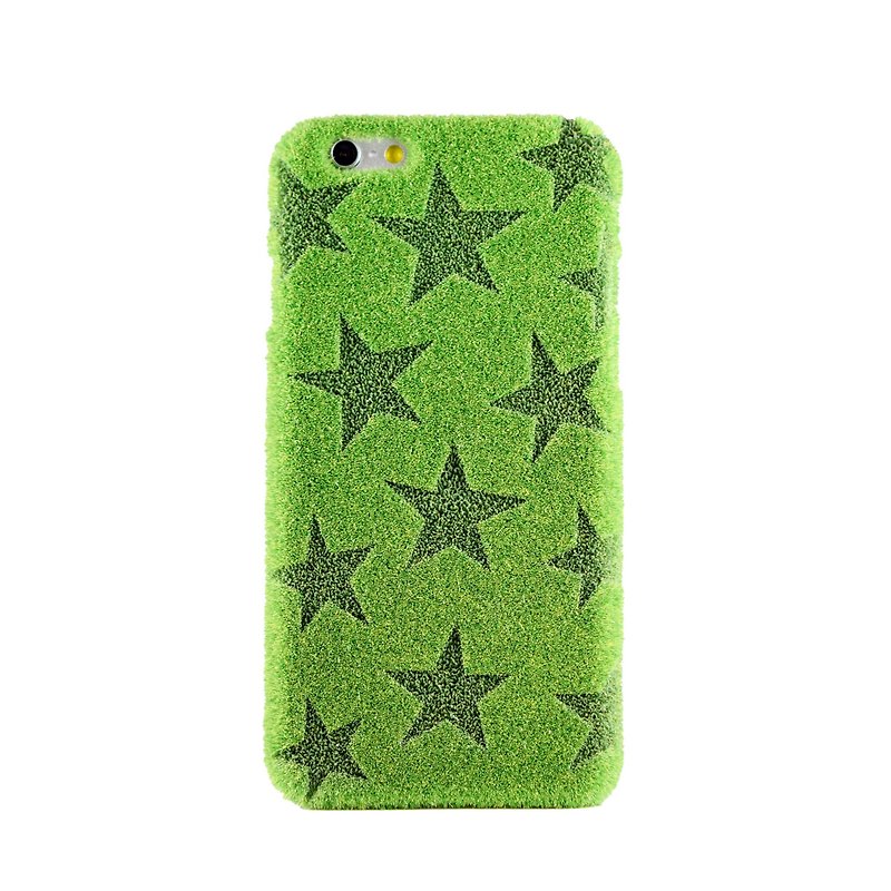 ShibaCAL 草地星星 iPhone6/6s Plus 專用手機殼 - 手機殼/手機套 - 其他材質 綠色