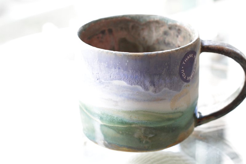 手拉坏印象花蓮陶杯/馬克杯/茶杯5 - 咖啡杯/馬克杯 - 陶 多色