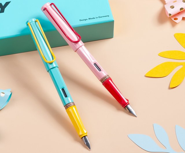 レイ刻印文字】LAMY 万年筆/SAFARI 2024 (A6ノート無料) - トロピカル