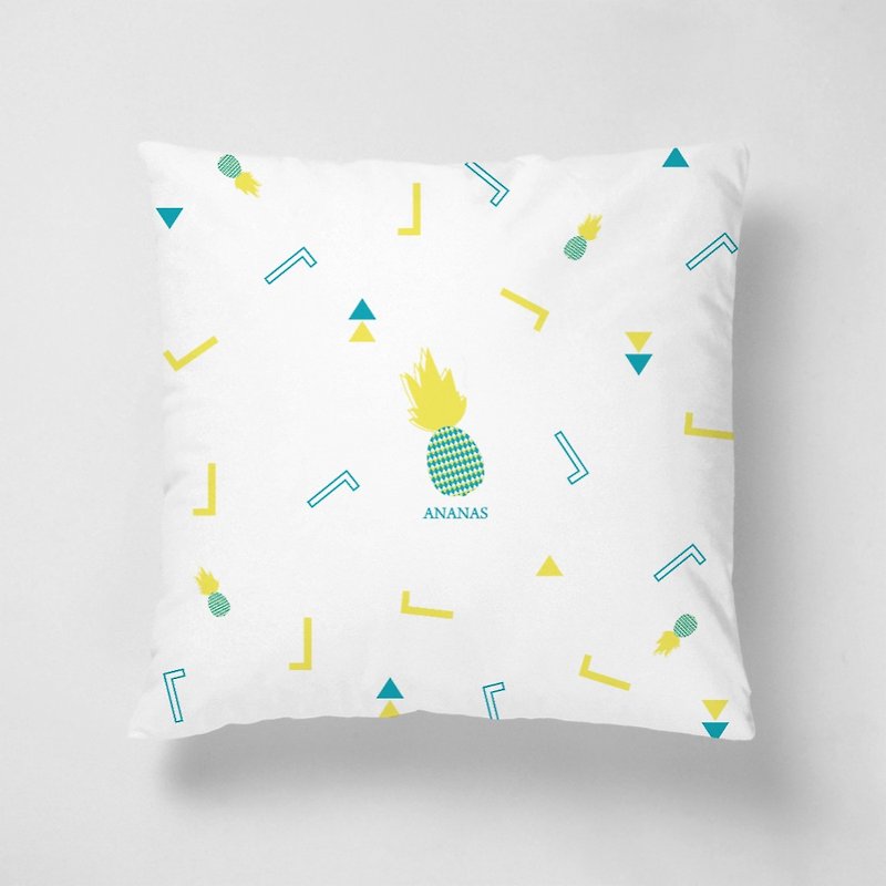 Pineapple ANANAS / Short Pillow Pillow - Pillows & Cushions - Polyester Yellow