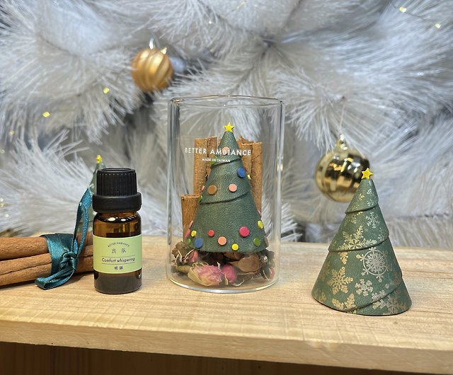 Workshop(s)】Limited Christmas period. Hand-made leather essential oil  fragrance bottle - Shop baaroma Candles/Fragrances - Pinkoi