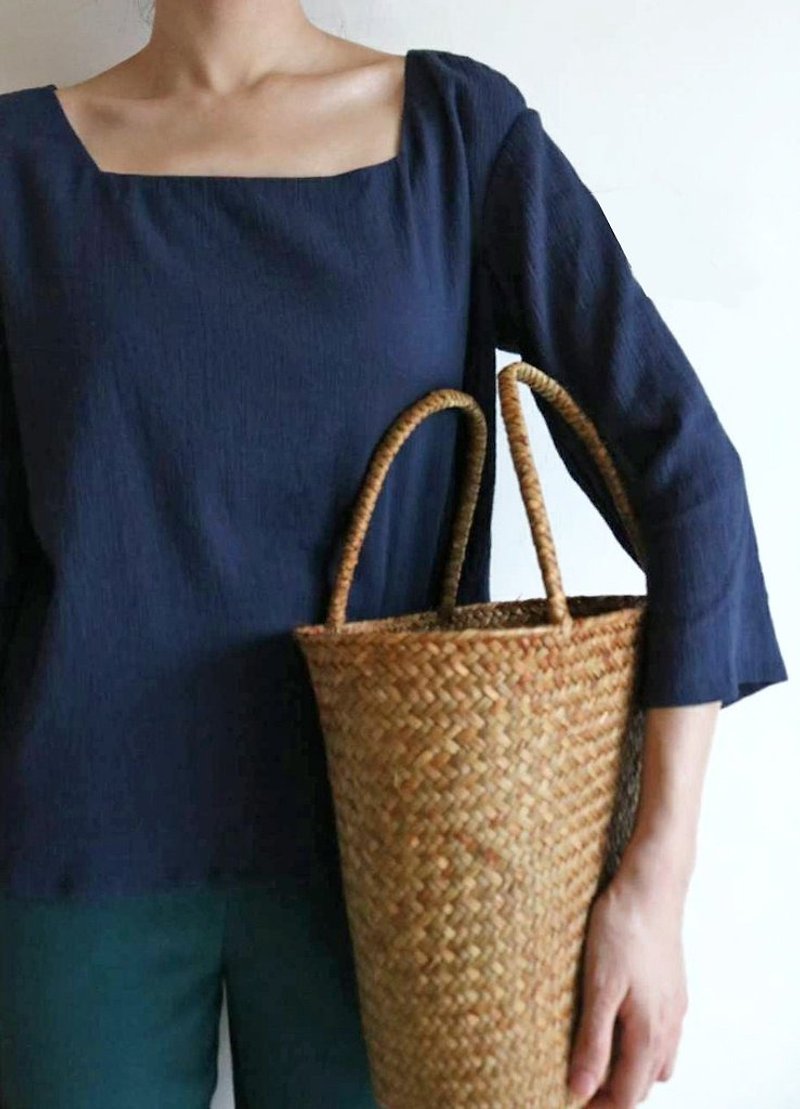 Écorce blouse - เสื้อผู้หญิง - ผ้าฝ้าย/ผ้าลินิน 