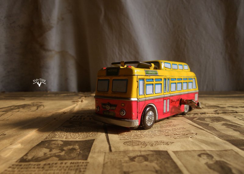 【老時光 OLD-TIME】早期金屬發條玩具車 - 擺飾/家飾品 - 其他材質 