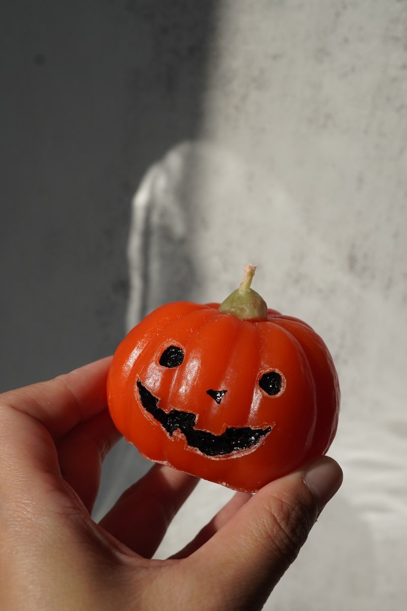 雕刻南瓜蠟燭 | 萬聖節限定系列 - 香氛蠟燭/燭台 - 蠟 