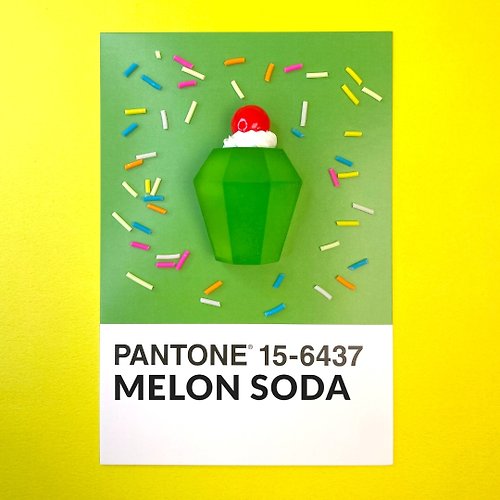 NUSEEH RINGPOP Phone Holder melon soda