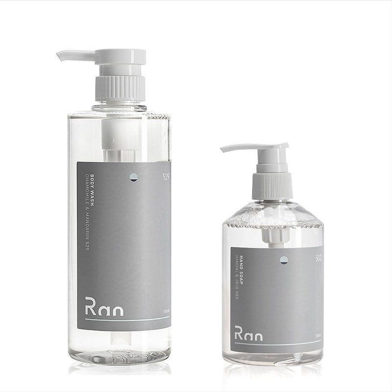 Body Cleansing Combo (Body Cleanser + Hand Cleanser) - ครีมอาบน้ำ - วัสดุอีโค สีใส