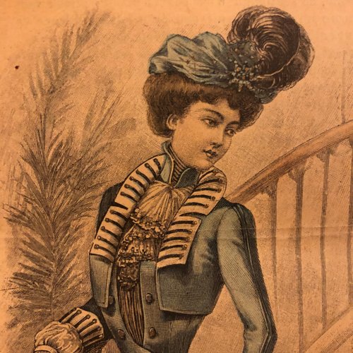 La mode Ilustreeモード本1886 ドレス　洋書　フランス　貴重 La Mode Illustree journal de la famille 1880 No.1-52 19世紀