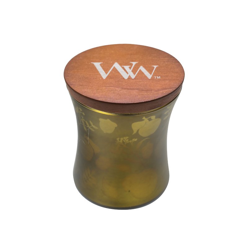 【VIVAWANG】 WW 10oz Curve Fragrance Cup Wax - Green Pine Fruit - เทียน/เชิงเทียน - ขี้ผึ้ง 